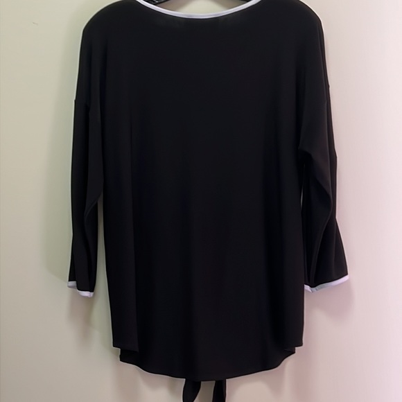 Frank Lyman Design Tie Front Top Size 6 - Picture 4 of 7